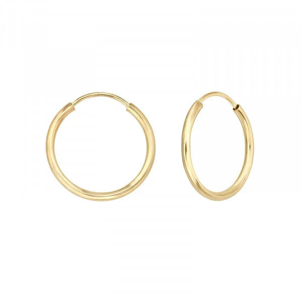 14k  Gold Hoop Earrings