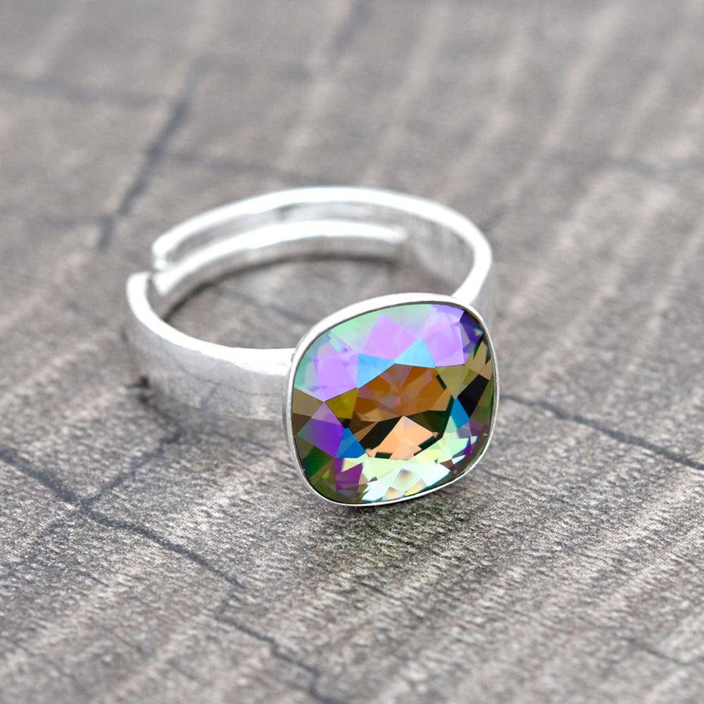 Paradise Shine Adjustable Silver Ring