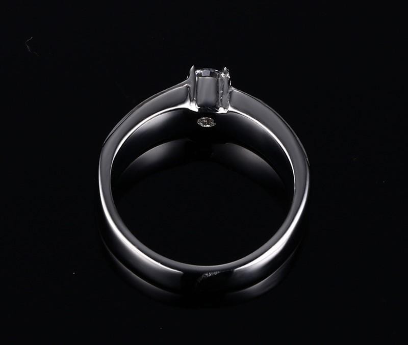 LGBT Pride CZ Engagement Ring