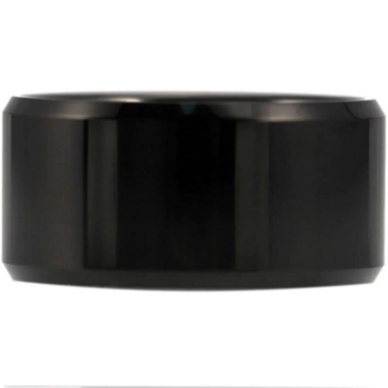 Tungsten Mens Black Ring